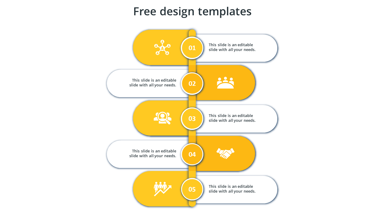 free design templates-yellow